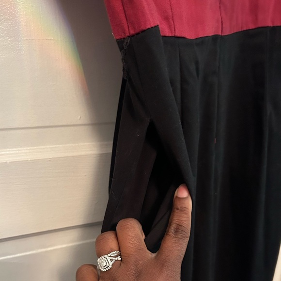 ASOS Two Tone Midi dress - Picture 4 of 5